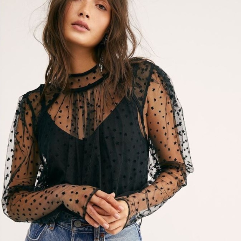 ISO Free People Half of My Heart Top